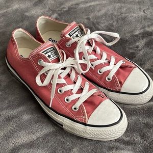 Pink Converse - women’s size 9